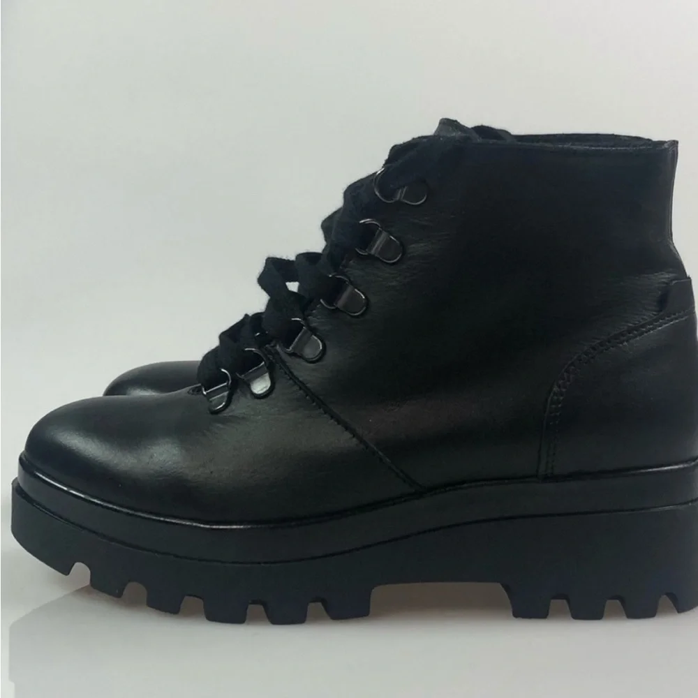 Barney’s New York Platform Combat Boots 8 (39)